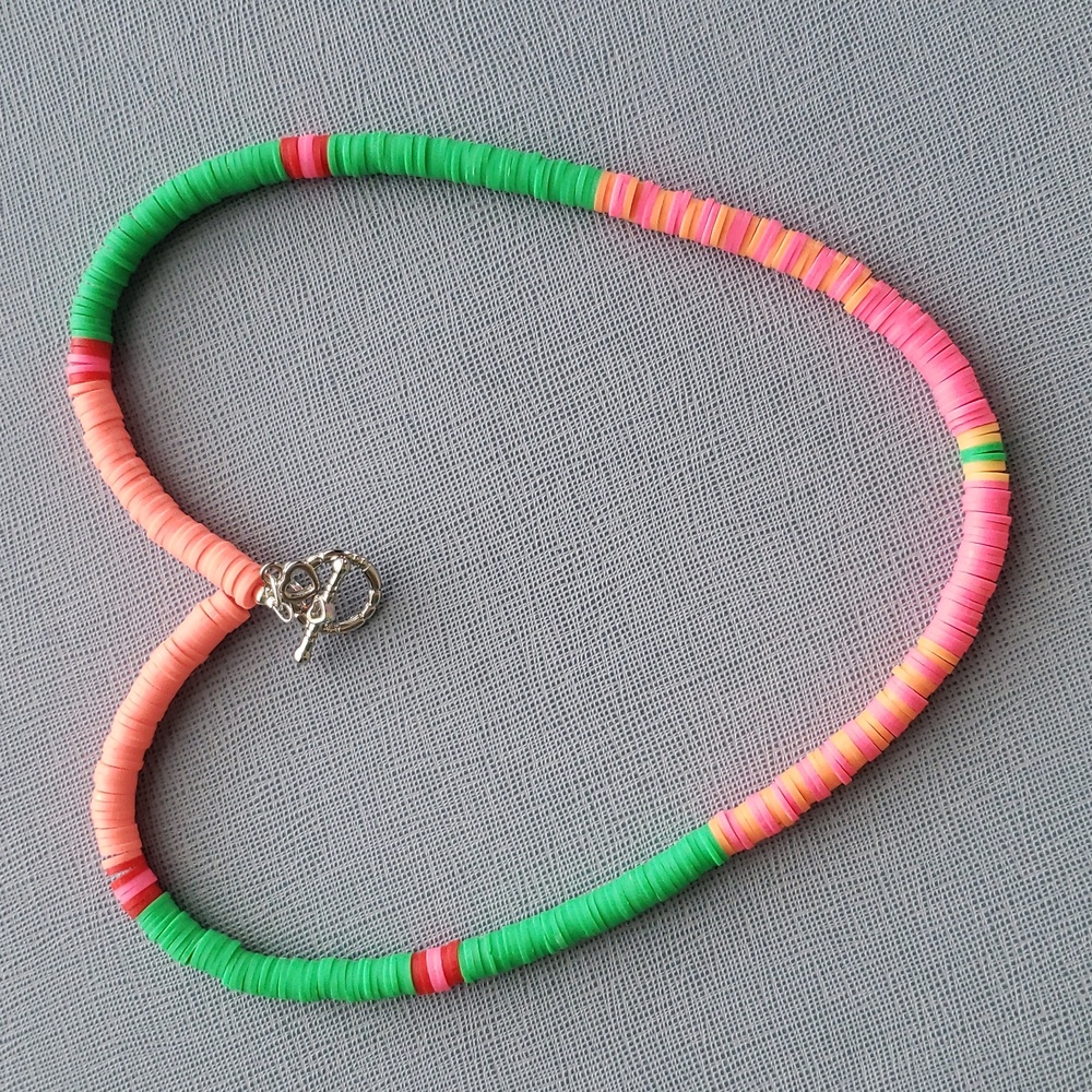 New Unisex Heishi Bead Necklace